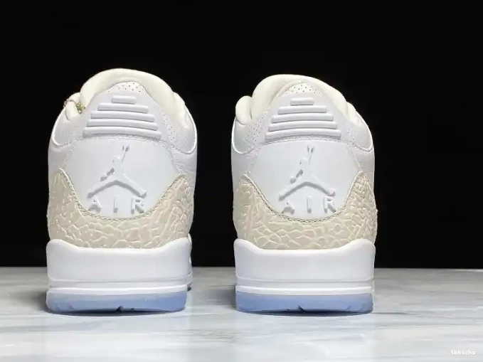Reps TB Air Jordan Triple White Retro 3 136064-111 0511